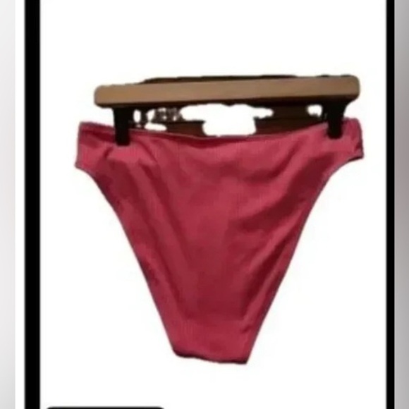Cupshe Bikini Bottom Large NWT Coral - Picture 1 of 8